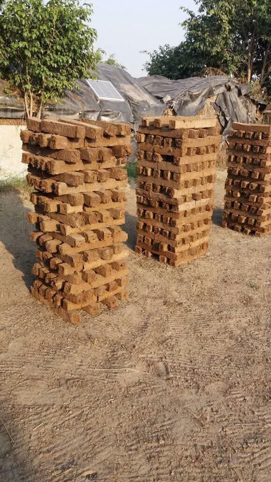 Gobar Logs (Cow Dung Logs)