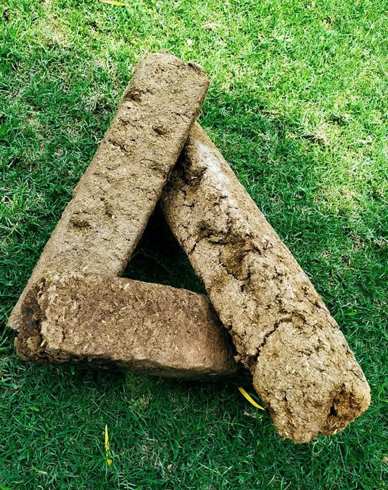 Gobar Logs (Cow Dung Logs)